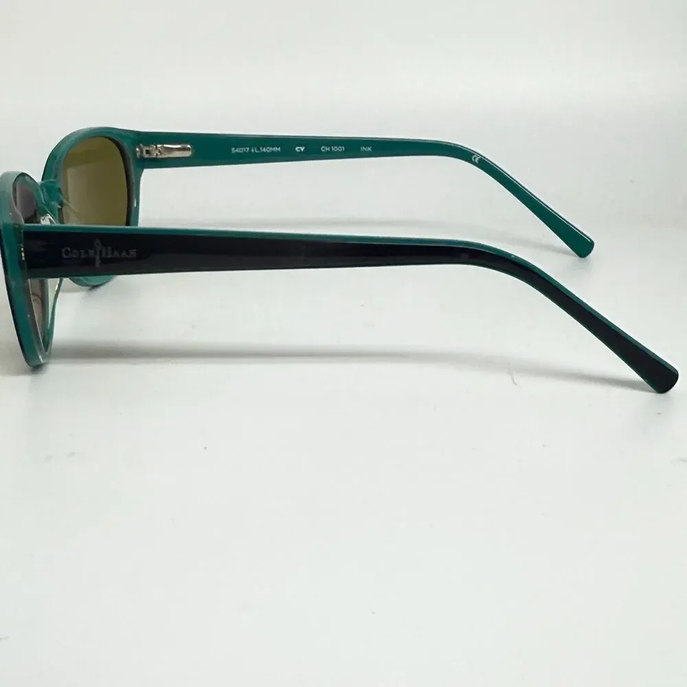 COLE HAAN Eyeglasses Frame CH1001 54-17-140 Dark Grey/Green‎ H18127